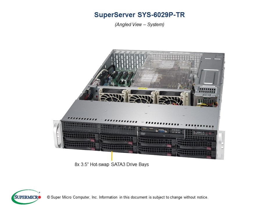 Сервер Supermicro SYS-6029P-TR 2U — фото 2