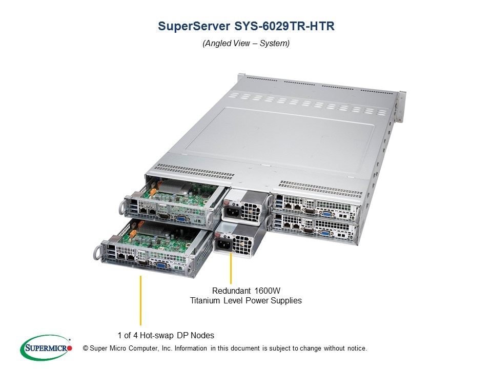 Сервер Supermicro SYS-6029TR-HTR 2U — фото 2