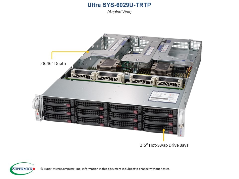 Сервер Supermicro SYS-6029U-TRTP 2U — фото 2
