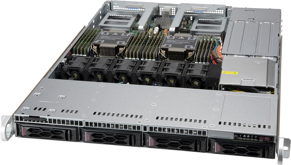 Сервер CloudDC Supermicro SYS-610C-TR 1U — фото 1