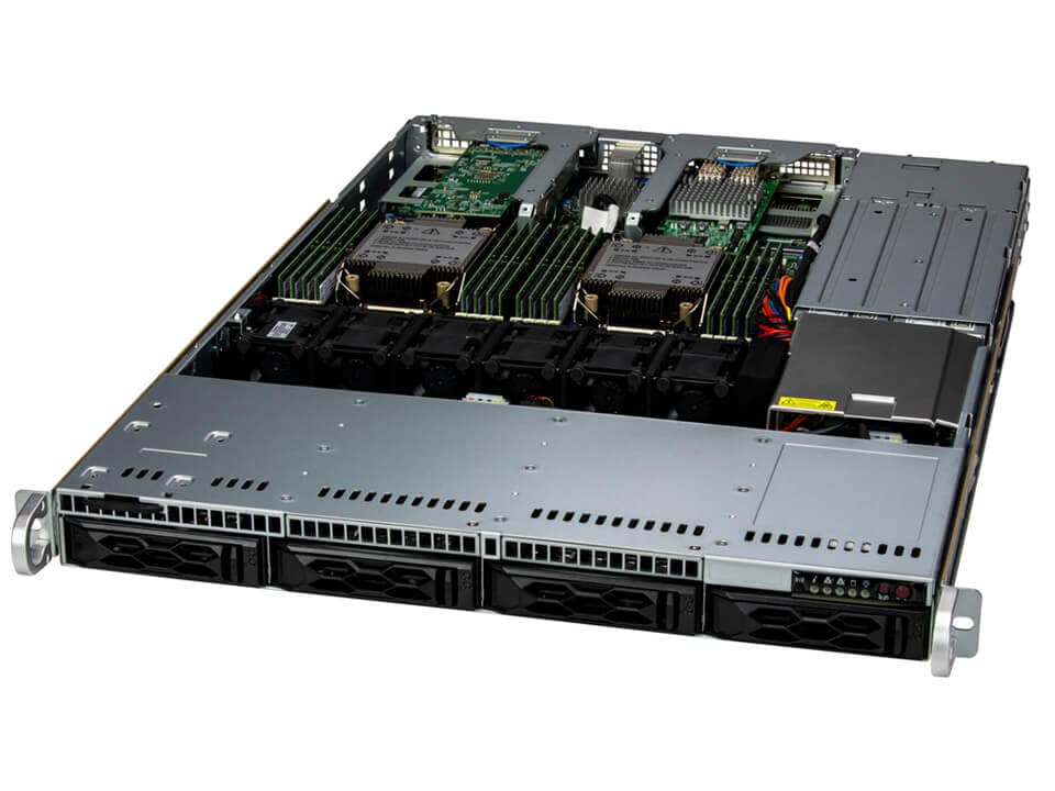 Сервер Supermicro 1U CloudDC SuperServer (SYS-611C-TN4R) — фото 2