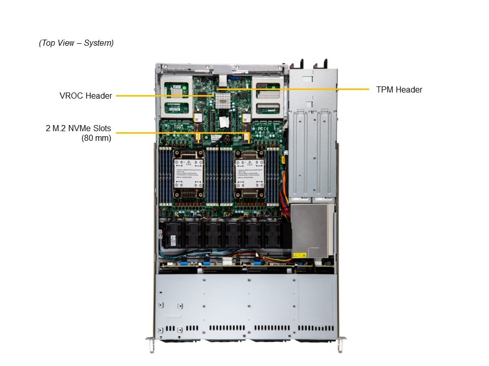 Сервер Supermicro 1U CloudDC SuperServer (SYS-611C-TN4R) — фото 5