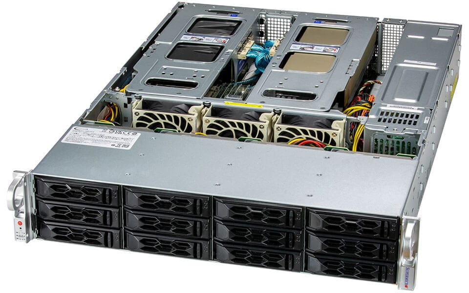 Сервер CloudDC Supermicro SYS-620C-TN12R 2U — фото 1