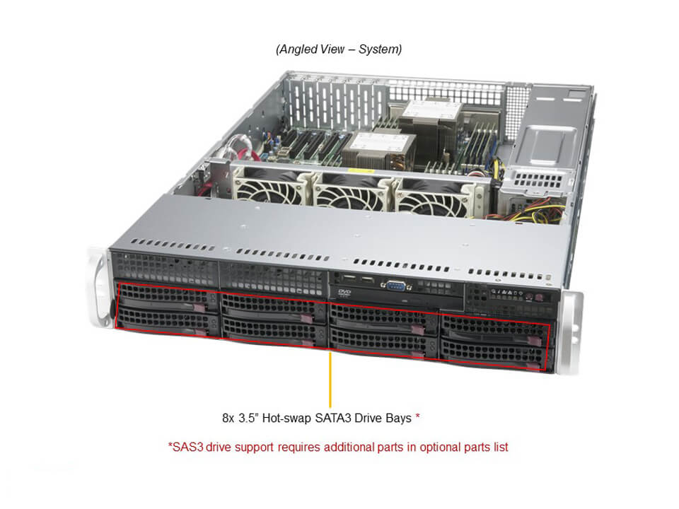 Сервер Mainstream Supermicro SYS-620P-TRT 2U — фото 2