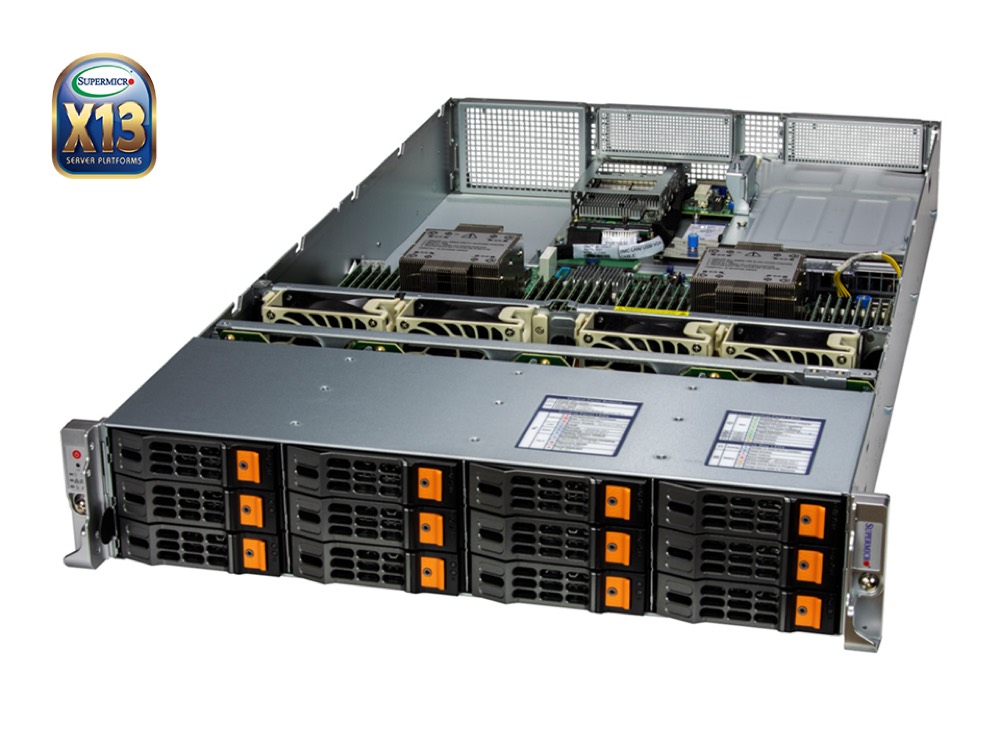 Сервер Supermicro 2U Hyper SuperServer (SYS-621H-TN12R) — фото 1