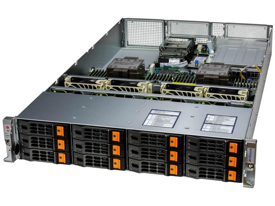 Сервер Supermicro 2U Hyper SuperServer (SYS-621H-TN12R) — фото 2