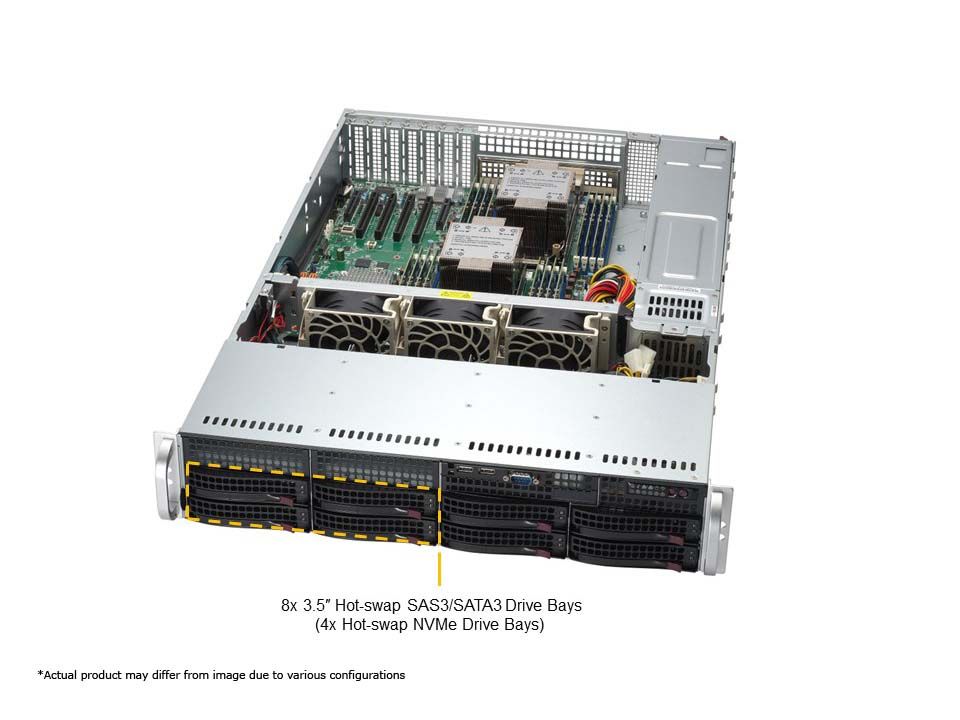Сервер Supermicro 2U Mainstream SuperServer (SYS-621P-TR) — фото 1