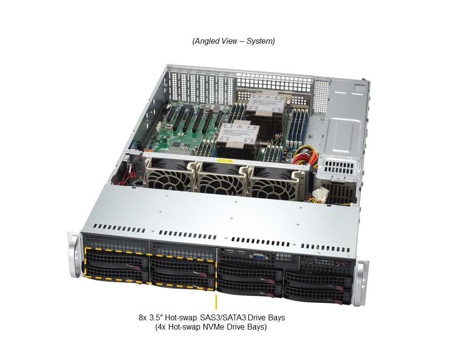 Сервер Mainstream Supermicro SYS-621P-TRT 2U — фото 2