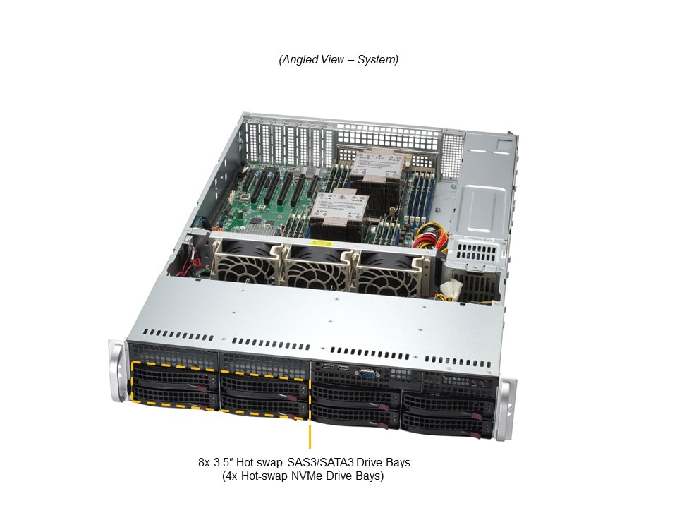 Сервер Supermicro 2U Mainstream SuperServer (SYS-621P-TR) — фото 3