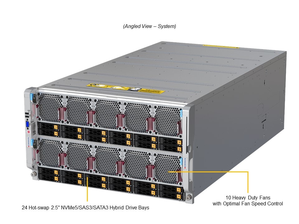 Сервер Supermicro SYS-681E-TR 6U — фото 2