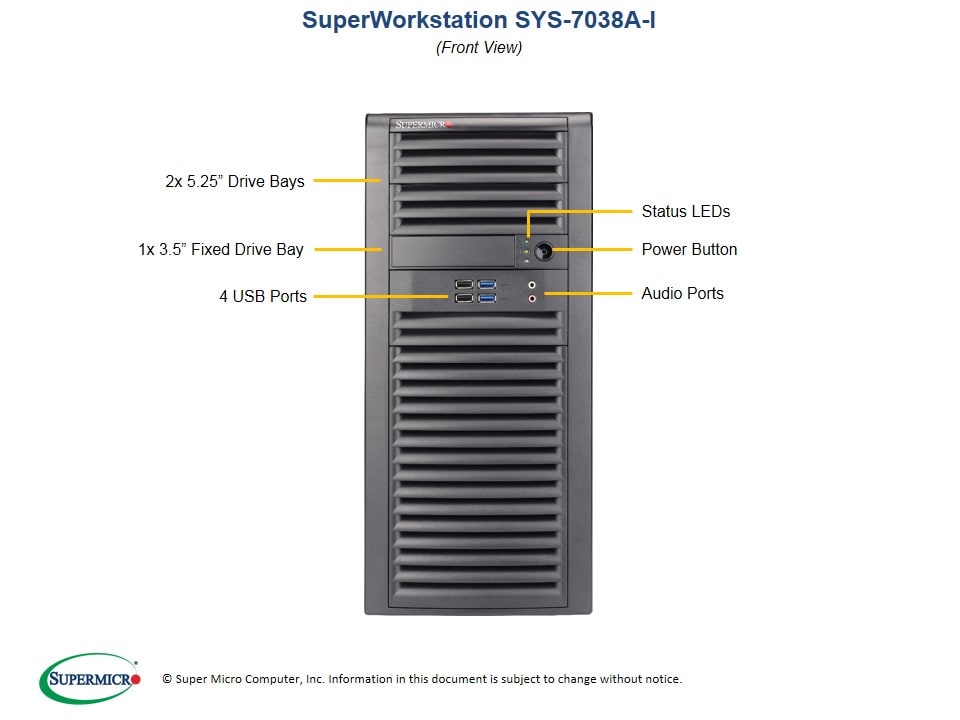 Сервер Supermicro SYS-7038A-I — фото 4