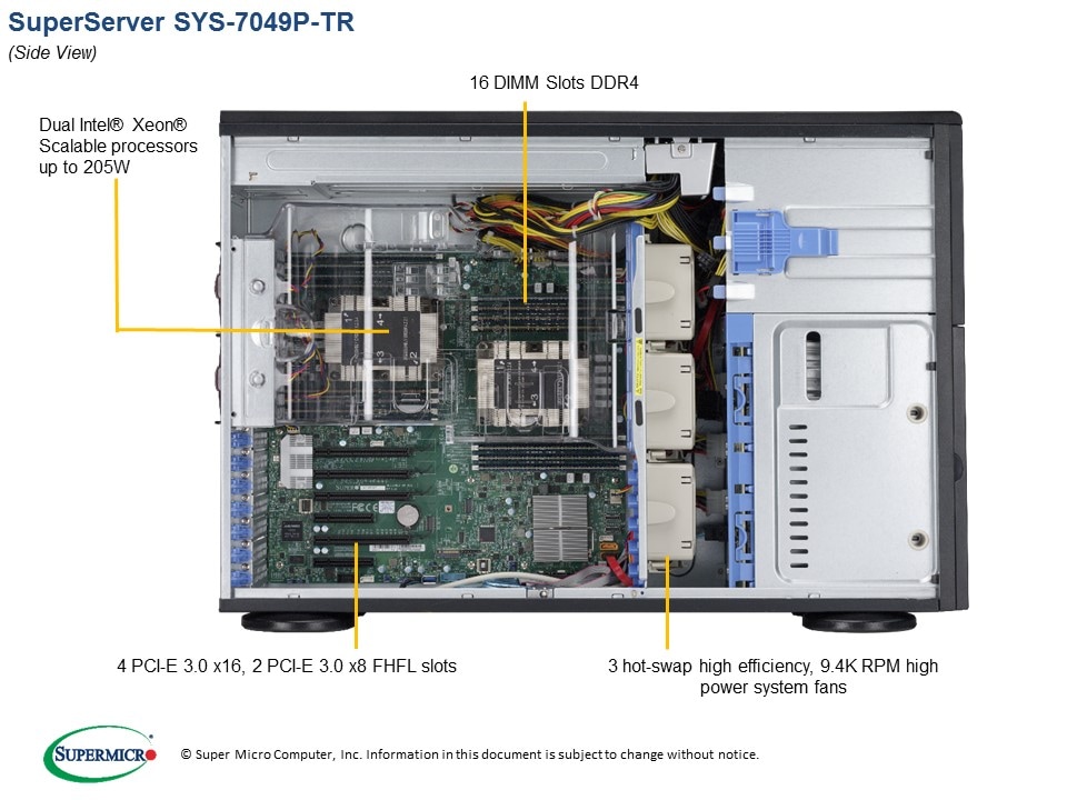 Сервер Supermicro SYS-7049P-TR 4U — фото 3