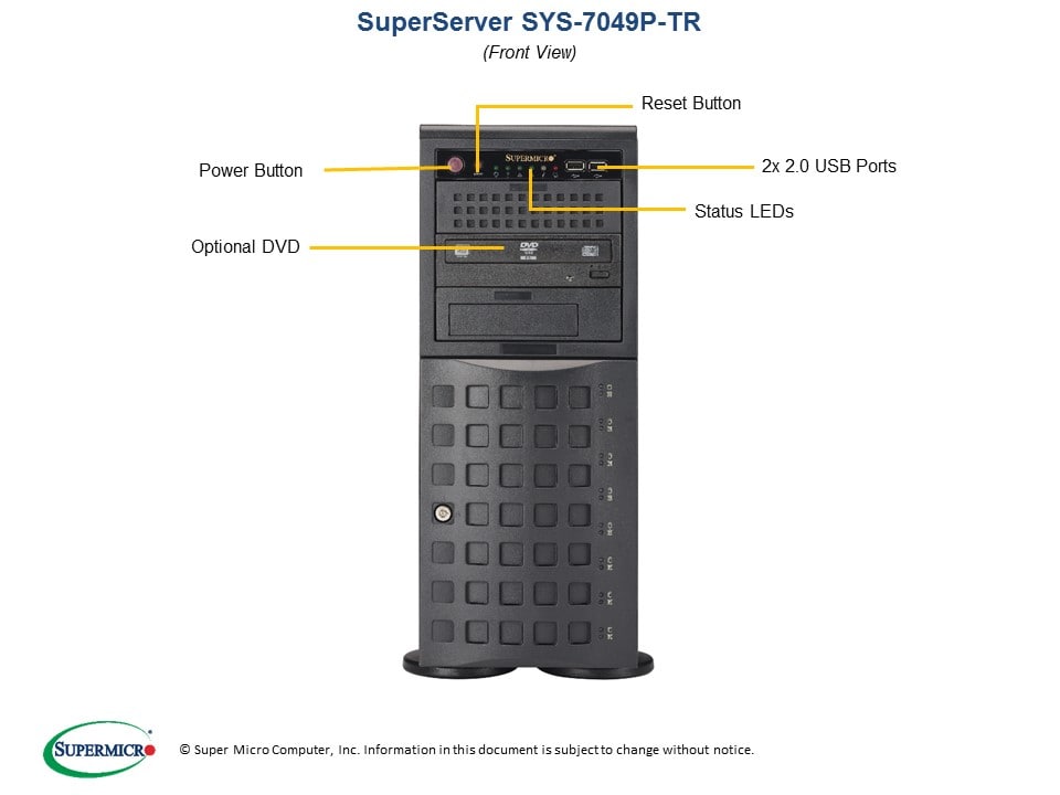 Сервер Supermicro SYS-7049P-TR 4U — фото 4