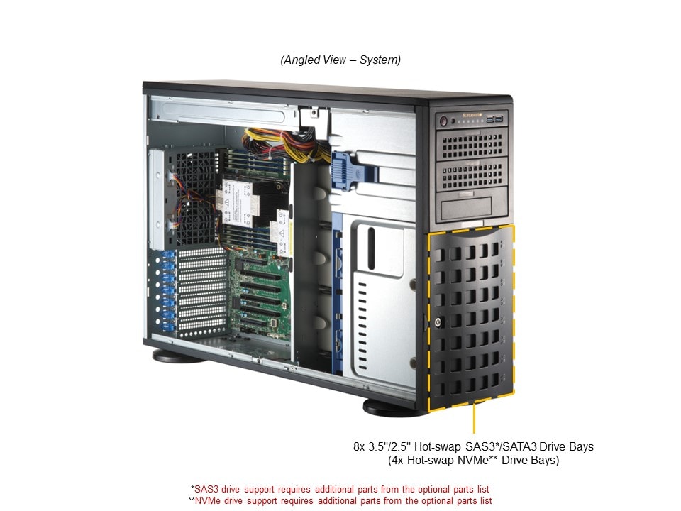 Сервер Mainstream Supermicro SYS-741P-TRT 4U — фото 2