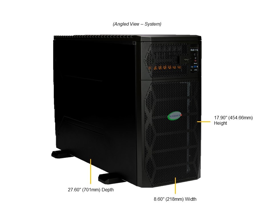 GPU-сервер GPU-сервер Supermicro SYS-751GE-TNRT-NV1 5U — фото 2