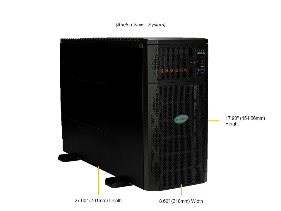 Рабочая станция Supermicro SYS-751GE-TNRT 5U — фото 2