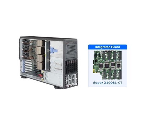 Сервер Supermicro SYS-8048B-C0R3FT 4U Server — фото 1