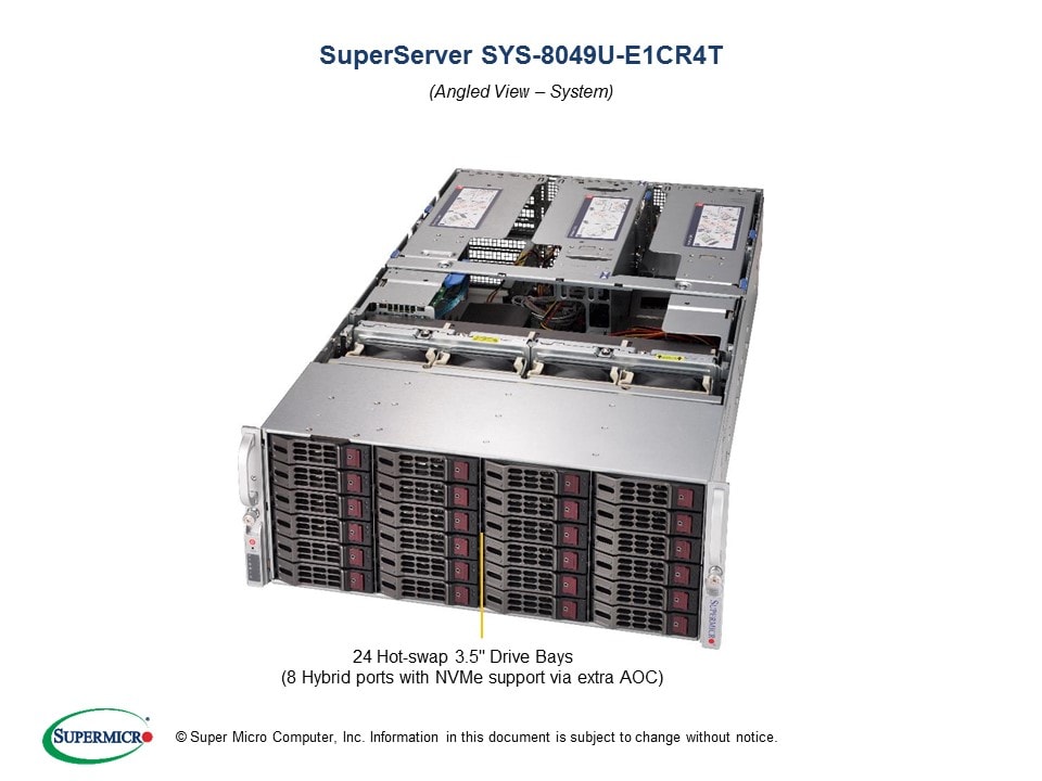 Сервер Supermicro SYS-8049U-E1CR4T 4U — фото 2