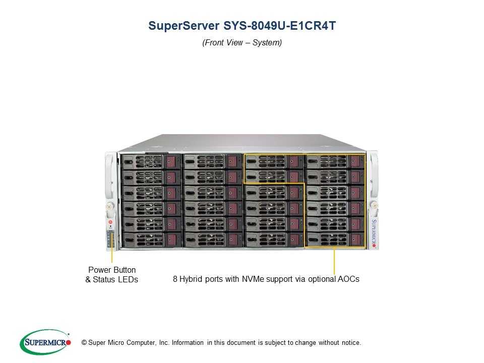 Сервер Supermicro SYS-8049U-E1CR4T 4U — фото 4