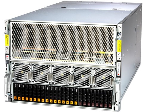 Сервер Supermicro SYS-821GE-TNMR2 X13DEG-M, CSE-GP801TS-D2 for MI300X — фото 1