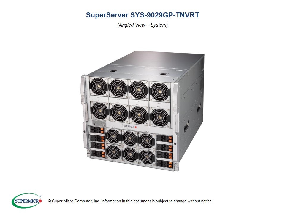 Сервер Supermicro SYS-9029GP-TNVRT 10U — фото 6