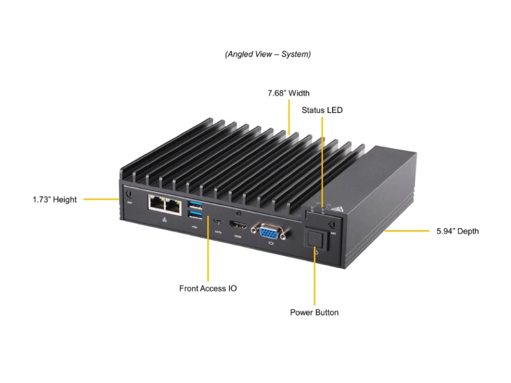 Аксессуар Supermicro IoT SuperServer Barebone (SYS-E100-9APP) — фото 1