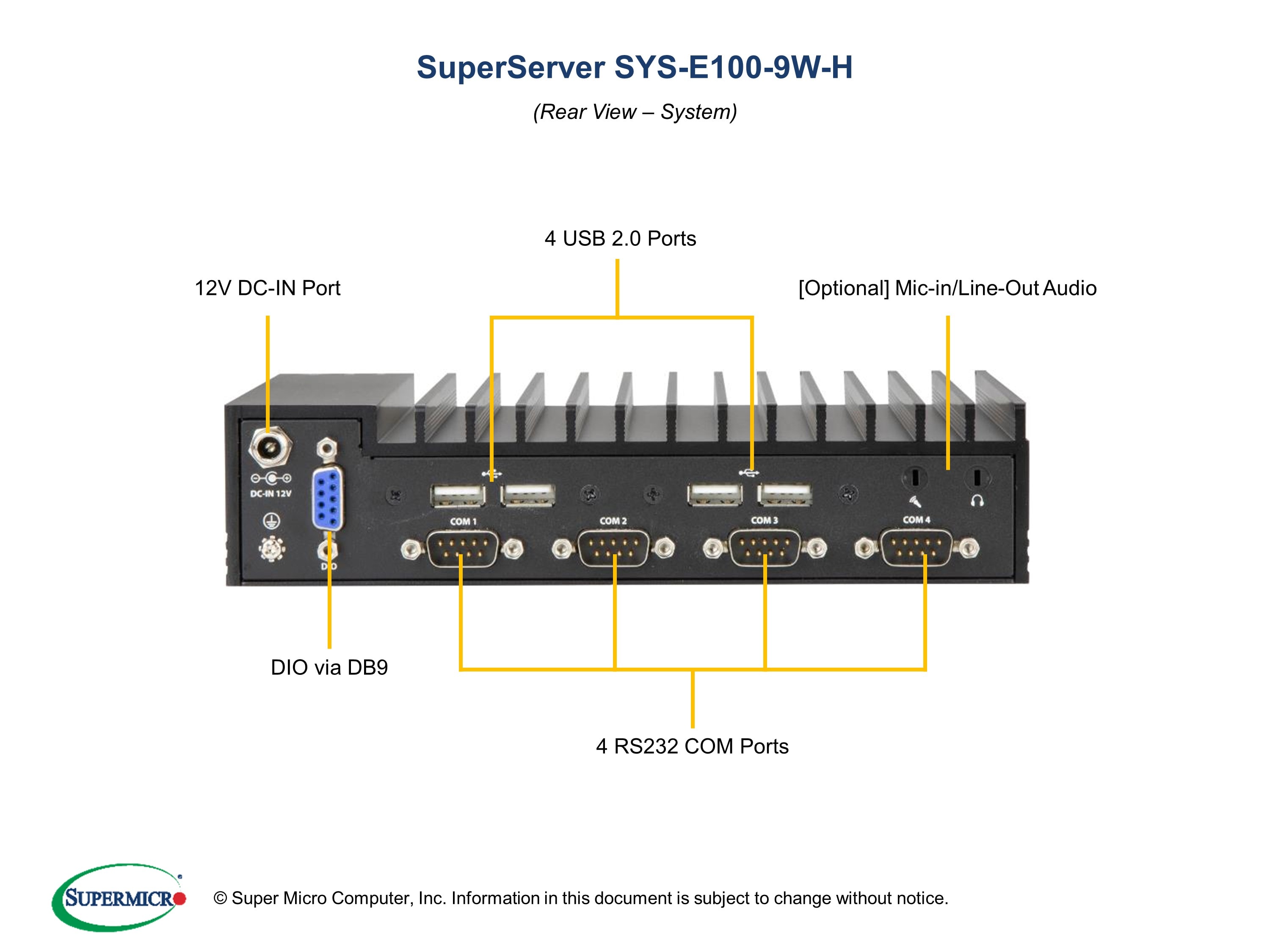 Сервер Supermicro SYS-E100-9W-H — фото 4