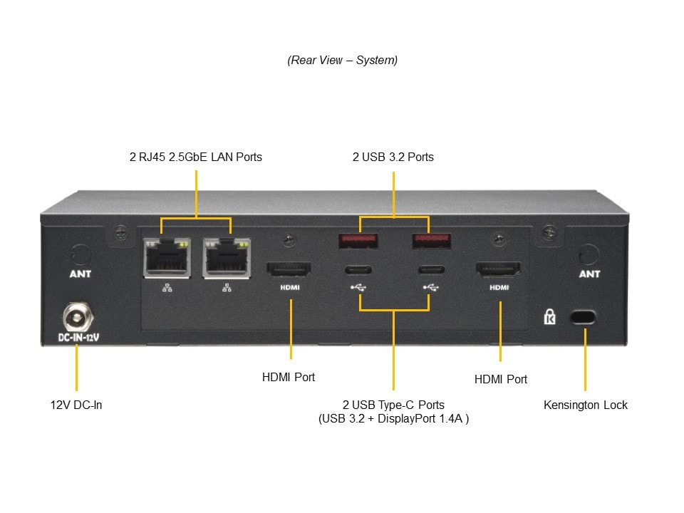 Сервер Supermicro IOT/Embedded System (SYS-E102-13R-H) — фото 5