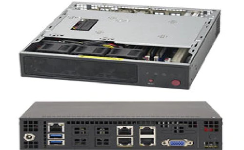 Сервер Supermicro SYS-E200-8D Mini-1U Server - Xeon D, X10SDV-6C-TLN4F, 101F — фото 1