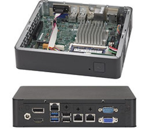 Сервер Supermicro SYS-E200-9AP Intel® Atom processor E3940 Mini-ITX Server — фото 1