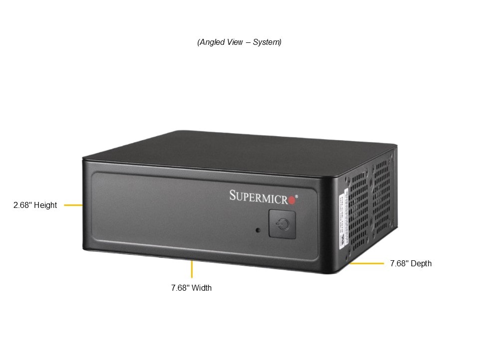 Встраиваемая система Supermicro SYS-E201-14AR Mini-ITX — фото 2