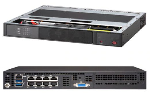Сервер SuperMicro SYS-E300-9A-8CN8 Denverton, A2SDV-8C-LN8F, E300-LED + 84W power adapt — фото 1