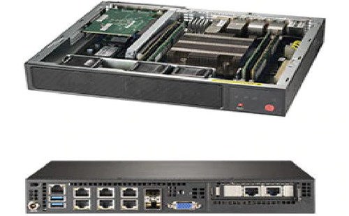 Сервер SuperMicro SYS-E300-9D-4CN8TP Server E300 + X11SDV-4C-TP8F + MCP-250-10128-0N — фото 1