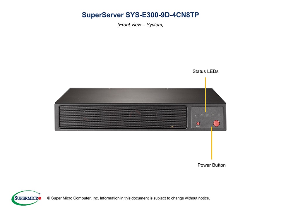 Сервер SuperMicro SYS-E300-9D-4CN8TP Server E300 + X11SDV-4C-TP8F + MCP-250-10128-0N — фото 4