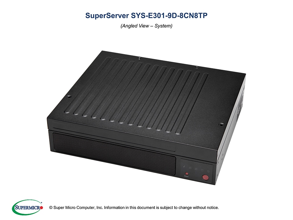 Сервер Supermicro SYS-E301-9D-8CN8TP — фото 2
