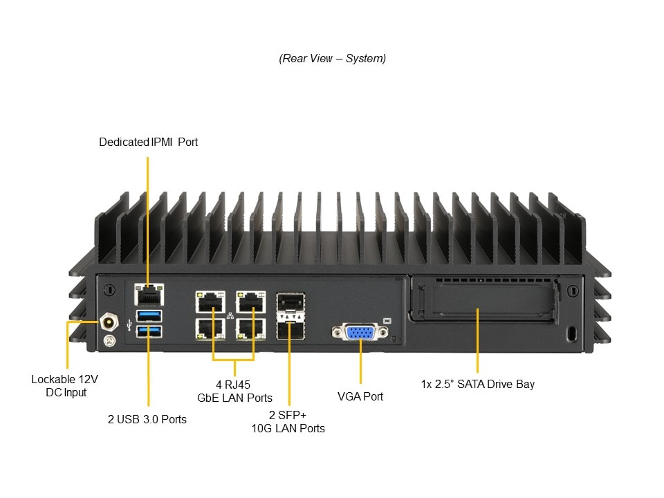 Промышленный edge-сервер Supermicro SYS-E302-12A-8C — фото 5