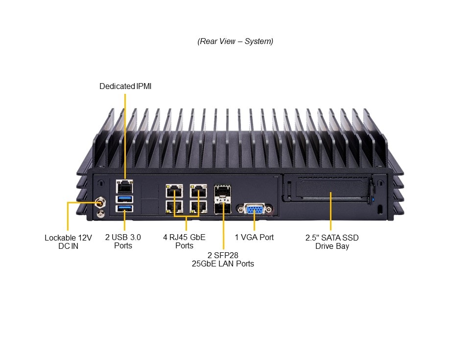 Сервер Supermicro IOT/Embedded System (SYS-E302-12D-8C) — фото 6