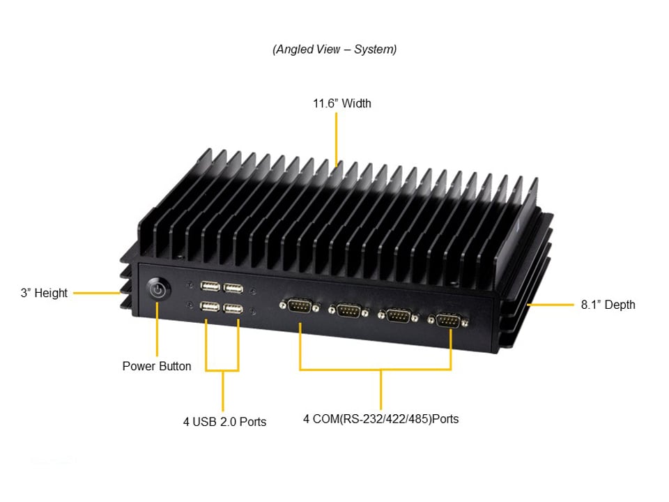 Аксессуар Supermicro IoT SuperServer Barebone (SYS-E302-12E) — фото 3