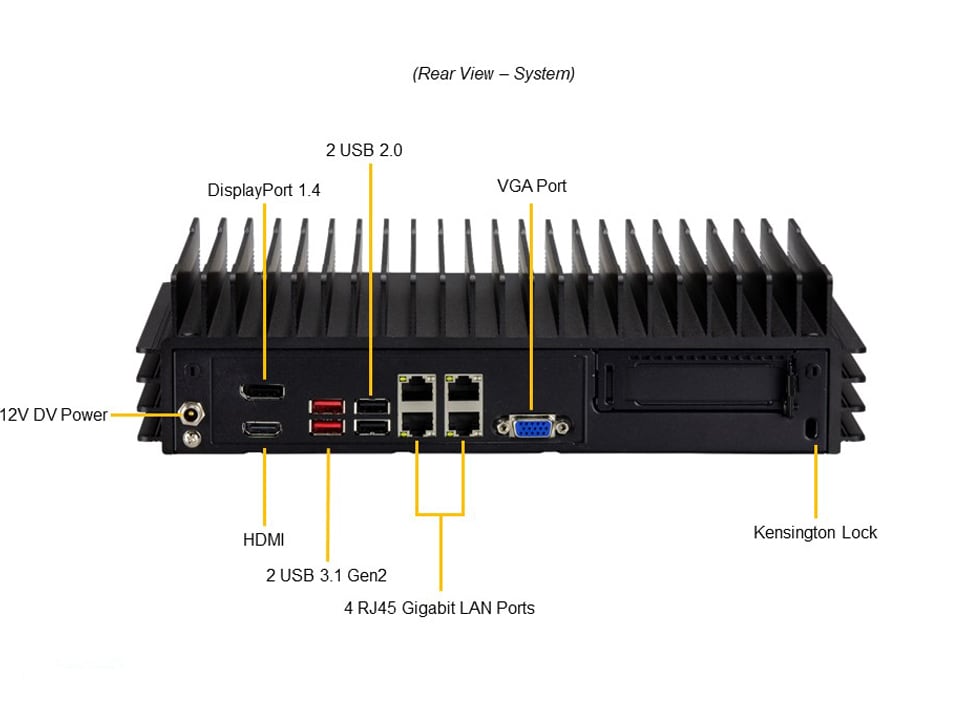 Аксессуар Supermicro IoT SuperServer Barebone (SYS-E302-12E) — фото 6