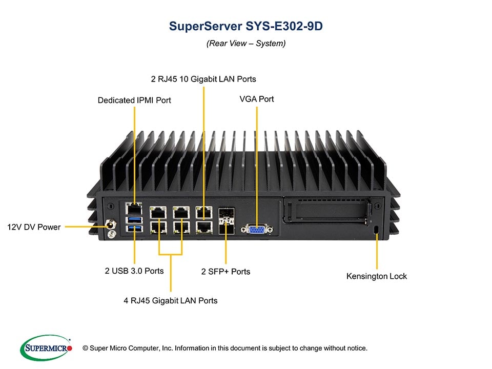Сервер Supermicro SYS-E302-9D — фото 5