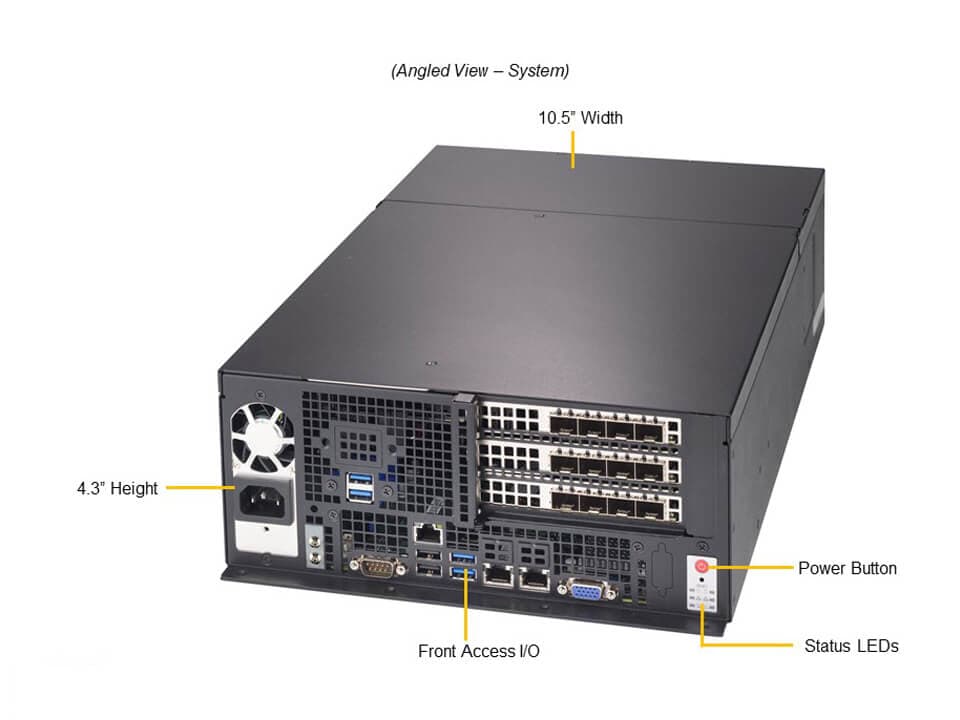 Промышленный edge-сервер Supermicro SYS-E403-12P-FN2T — фото 2