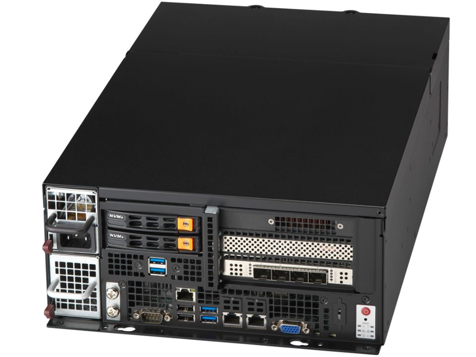 Сервер Supermicro Box PC Gold Series Storage Server (SYS-E403-13E-FRN2T-G1) — фото 1