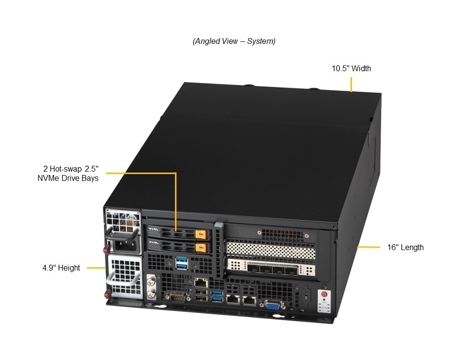 Сервер Supermicro IOT/Embedded System (SYS-E403-13E-FRN2T) — фото 3