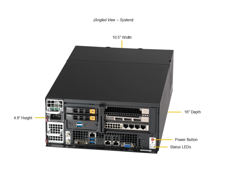 Сервер Supermicro IOT/Embedded System (SYS-E403-14B-FRN2T) — фото 3