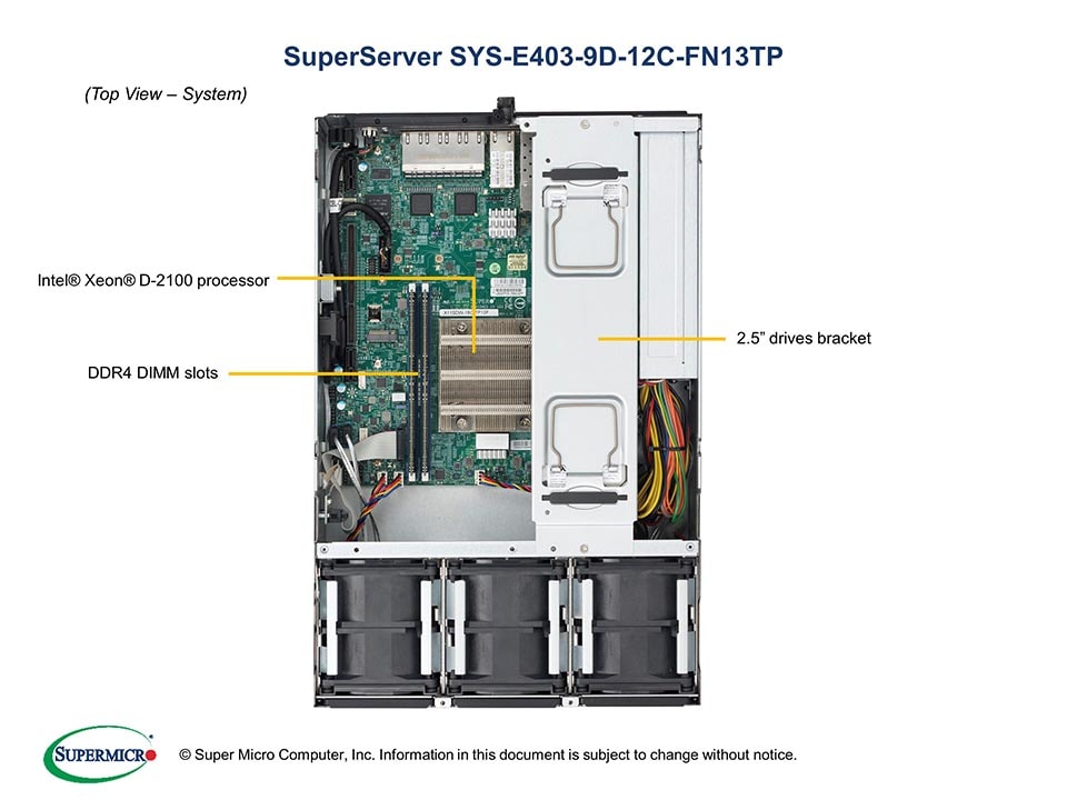 Сервер Supermicro SYS-E403-9D-12C-FN13TP — фото 3