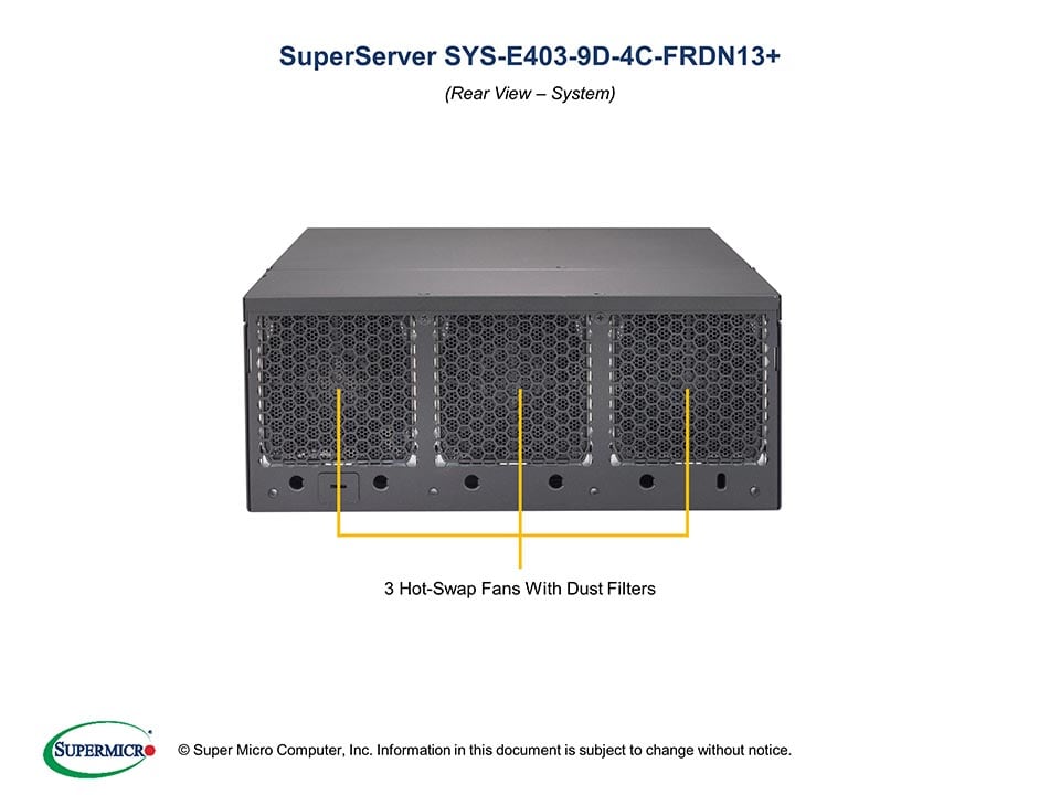 Сервер Supermicro SYS-E403-9D-4C-FRDN13_ — фото 5