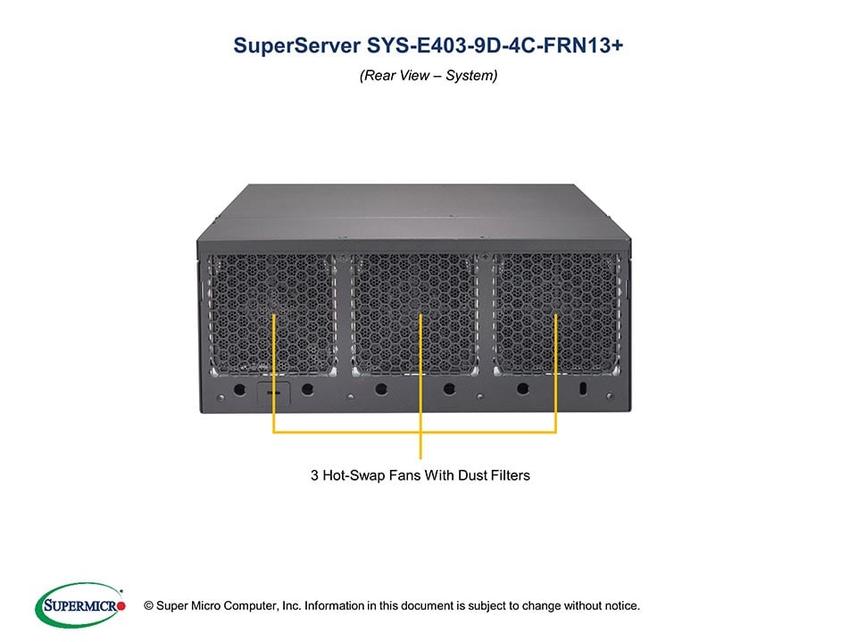Сервер Supermicro SYS-E403-9D-4C-FRN13_ — фото 5