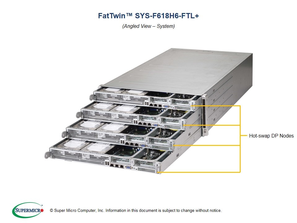 Сервер Supermicro SYS-F618H6-FTL_ 4U — фото 4