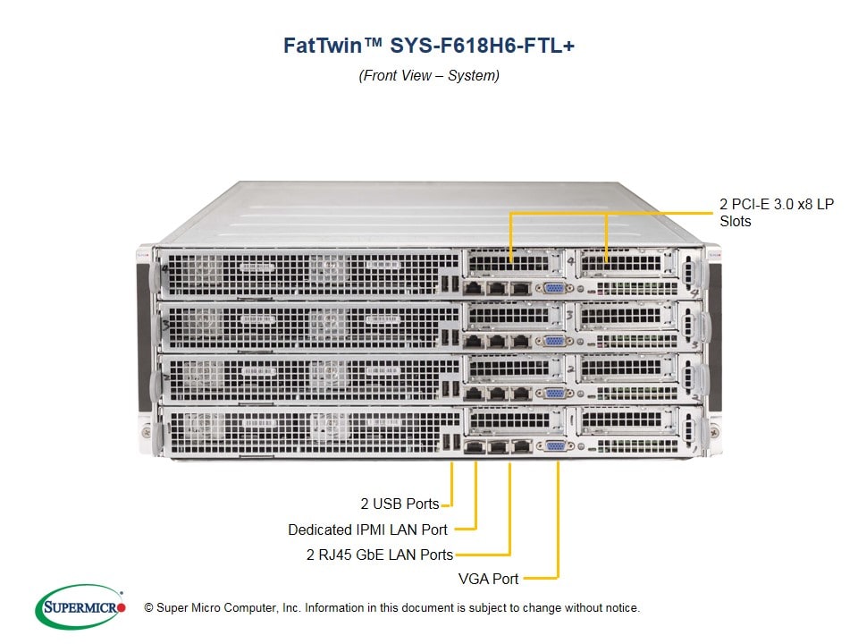Сервер Supermicro SYS-F618H6-FTL_ 4U — фото 5