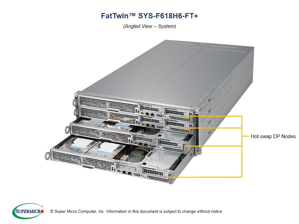Сервер Supermicro SYS-F618H6-FT_ 4U — фото 4